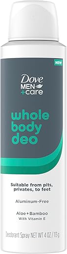 DOVE MEN + CARE Men+Care Aluminum-Free Deodorant Spray Aloe