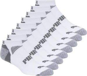 PUMA Men's 8 Pack Low Cut Socks