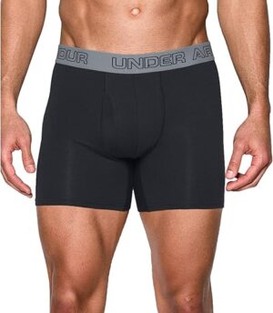 Under Armour Men’s Charged Cotton Stretch Boxerjock 3-Pack