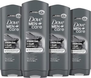 DOVE MEN + CARE Men’s Elements Body Wash Charcoal + Clay