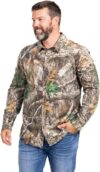 Realtree Men’s Long Sleeve Camo Shirt