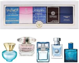 Versace Miniatures Collection for Unisex – 5 Pc Set