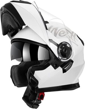 Westt Motorcycle Modular Helmet – Flip Up Visor