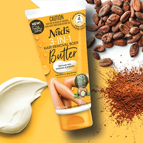 Nad's Gentle Hair Removal Butter, 21103 - Image 2