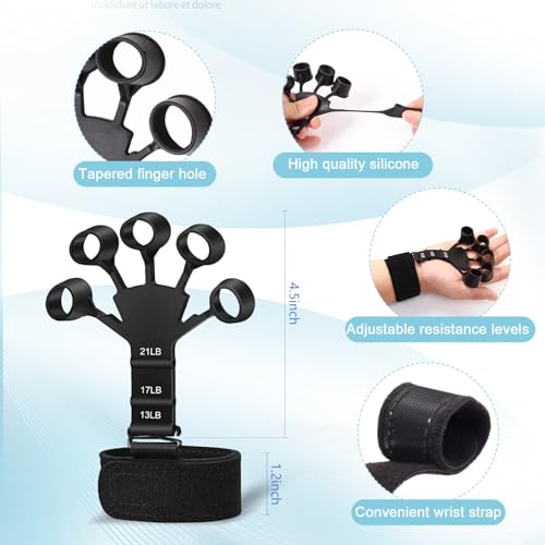 Navona Grip Strength Trainer Kit, Hand Gripper - Image 5
