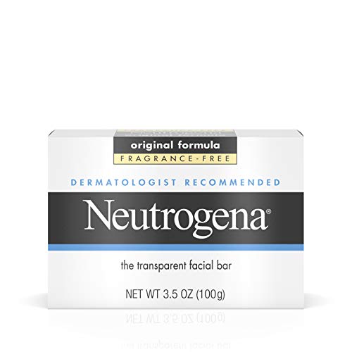 Neutrogena Fragrance-Free Facial Cleansing Bar Soap, 3.5 oz - Image 3