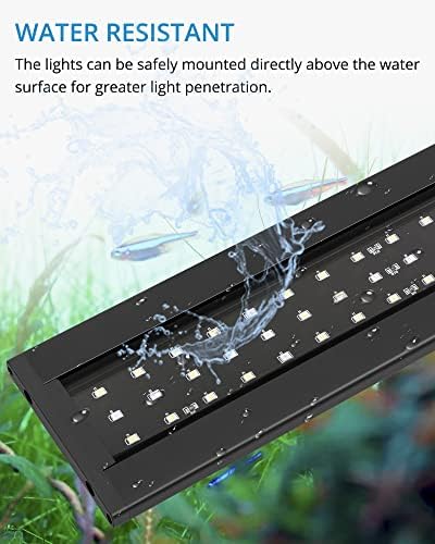 NICREW Full Spectrum LED Aquarium Light, Timer - Image 3