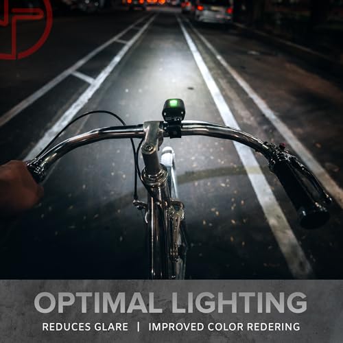 NP NIGHT PROVISION BX-500 Bike Light Set - Rechargeable USB-C Lights - Image 5