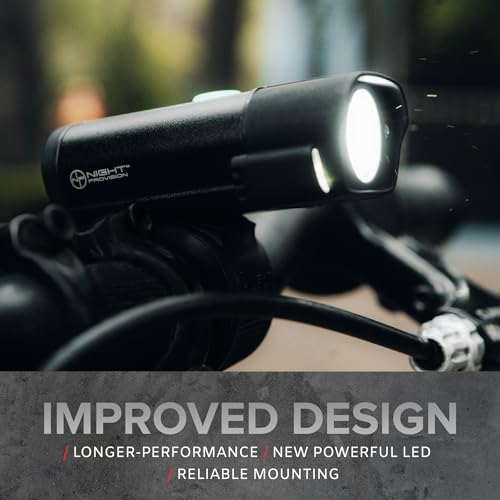 NP NIGHT PROVISION BX-500 Bike Light Set - Rechargeable USB-C Lights - Image 2