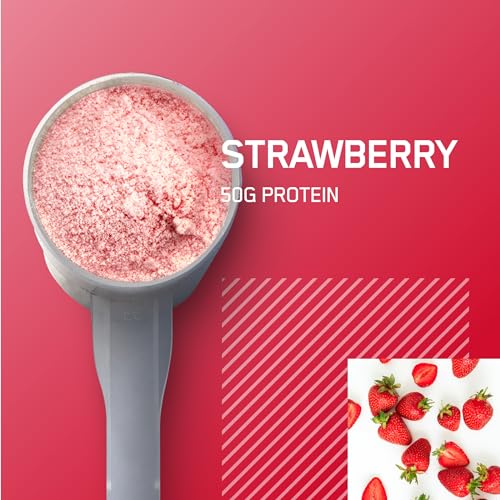 Optimum Nutrition Mass Strawberry Weight Gain Protein Powder - Image 3