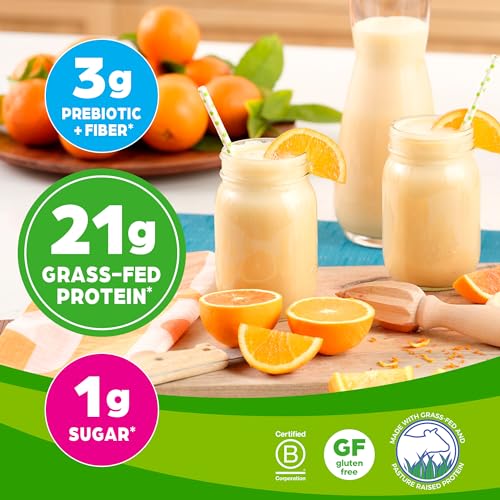 Orgain Whey Protein Powder, Vanilla Bean, 21g - Image 3