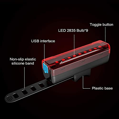 Ovetour USB Rechargeable Bike Light, 1000 Lumen - Image 5