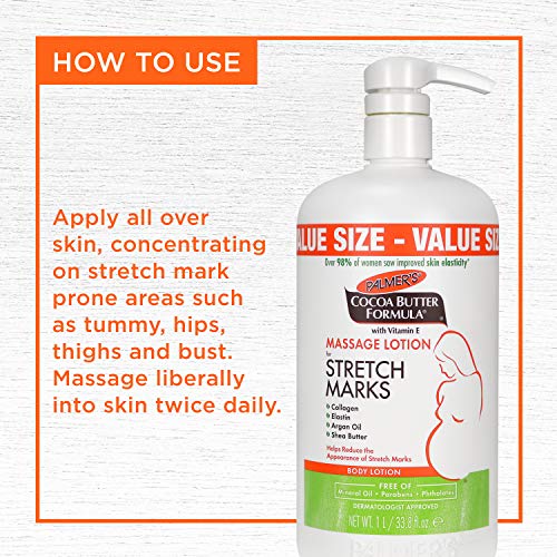 Palmer's Cocoa Butter Stretch Marks Lotion, 33.8 Ounces - Image 3