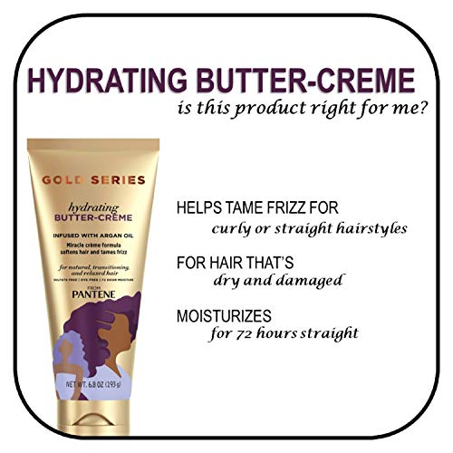 Pantene Gold Series Hydrating Butter-Cream, 6.8 oz - Image 3