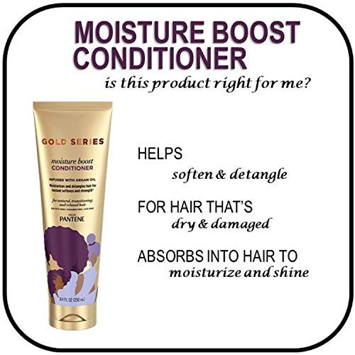 Pantene Gold Series Moisture Boost Conditioner, 8.4 fl oz - Image 5