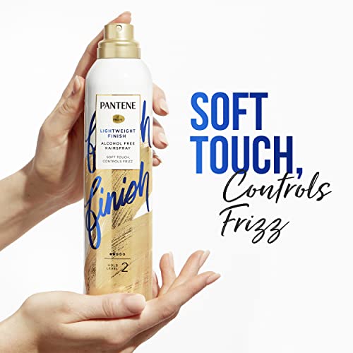 Pantene Ultra-Lightweight Hairspray for Smooth Finish, 7 Oz - Image 2