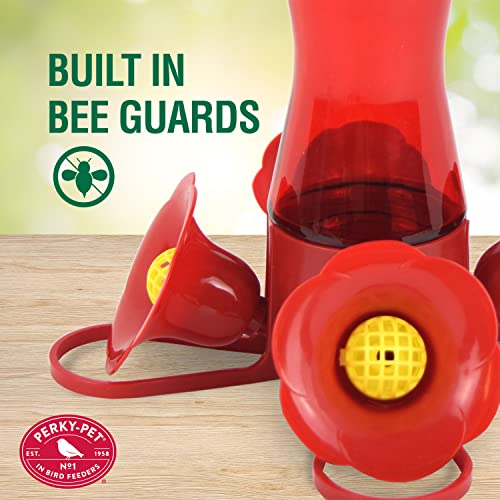 Perky-Pet Pinchwaist Hummingbird Feeder, Red Glass - Image 5