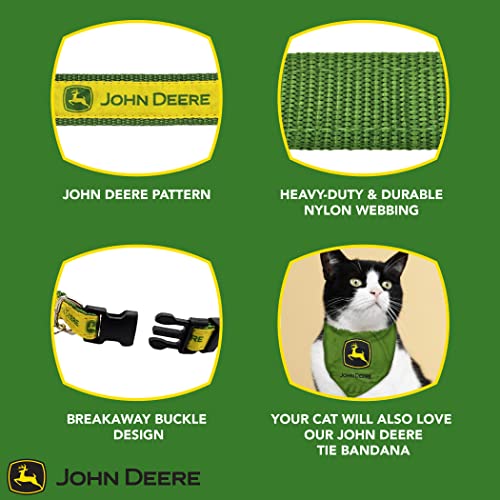 Pets First John Deere Satin Cat Collar (JOD-5034-DS) - Image 5