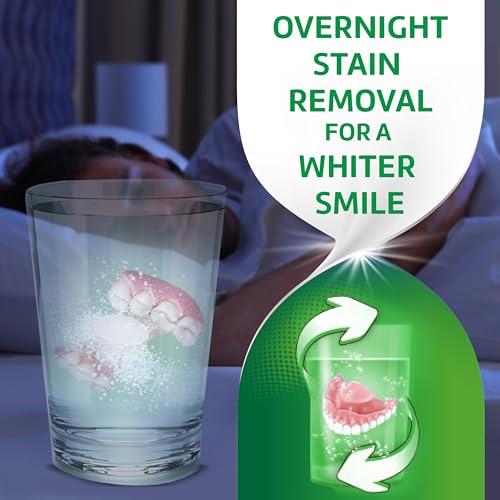 Polident Overnight Whitening Denture Cleanser Tablets - Image 2