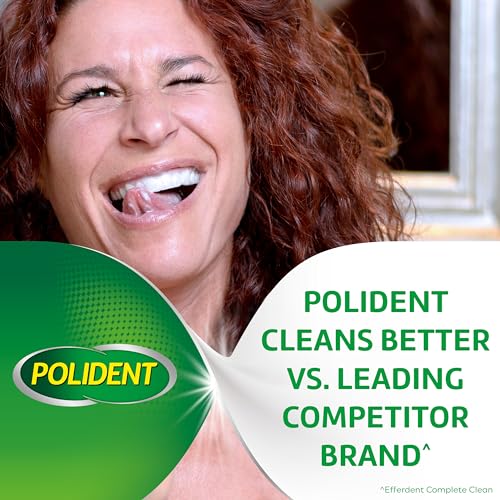 Polident Overnight Whitening Denture Cleanser Tablets - Image 3