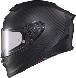 ScorpionEXO R1 Air Carbon Fiber Helmet (Matte Black – Large)