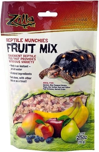 Zilla Reptile Munchies Fruit Mix 2.5 Ounces - PDS-096316096271