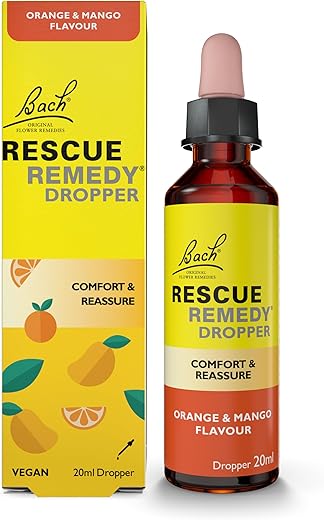 RESCUE Rescue Remedy 20ml, Natural Emotional Support