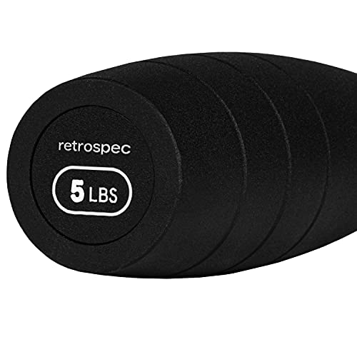 Retrospec Grip Steel Club Strength Training - 5, 10, 15lb Options - Image 4