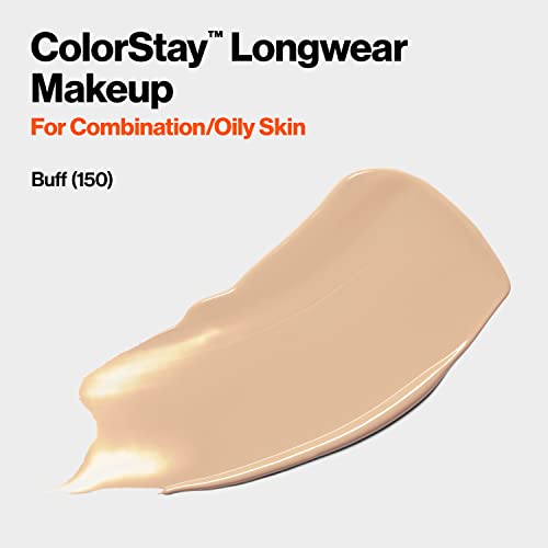 REVLON ColorStay Foundation, Medium-Full Coverage, Buff 150 - Image 2