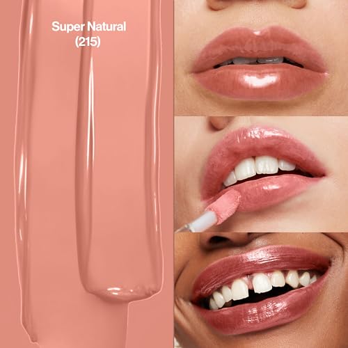 REVLON Lip Gloss, Super Lustrous, 215 Super Natural - Image 2