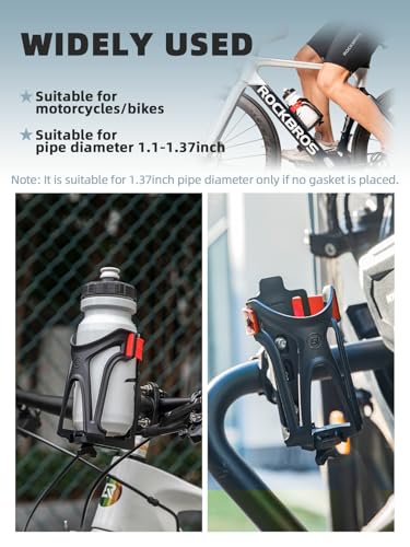 ROCKBROS Motorcycle Cup Holder Bike Water Bottle - Image 5