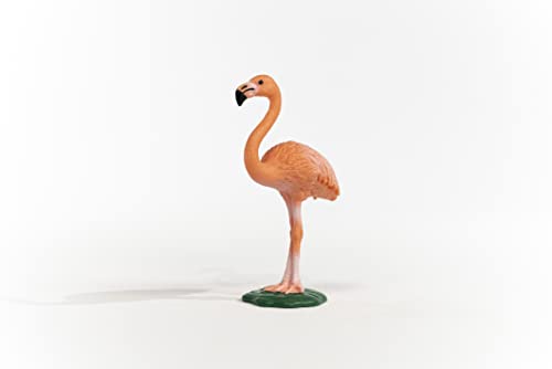 Schleich Wild Life Pink Flamingo Toy Figurine - Image 3