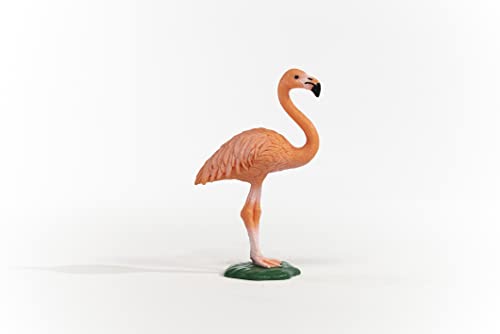 Schleich Wild Life Pink Flamingo Toy Figurine - Image 5