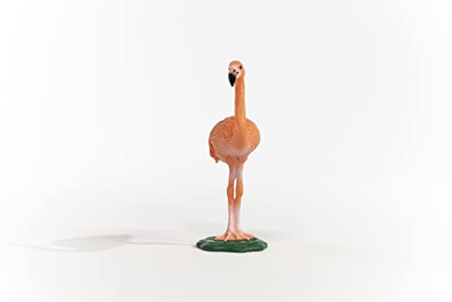 Schleich Wild Life Pink Flamingo Toy Figurine - Image 2