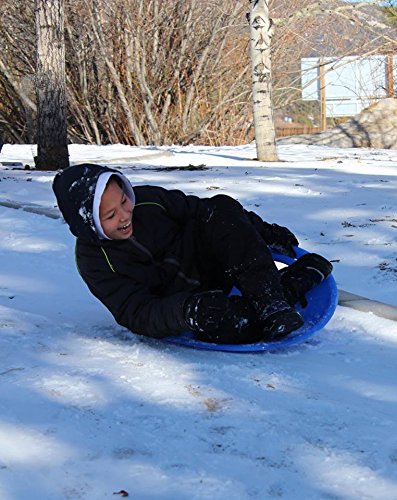 Slippery Racer Heavy-Duty Downhill Winter Saucer Sled - Image 2