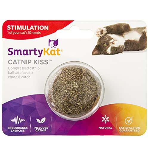 SmartyKat Catnip Kiss Compressed Catnip Ball Toy - Image 5
