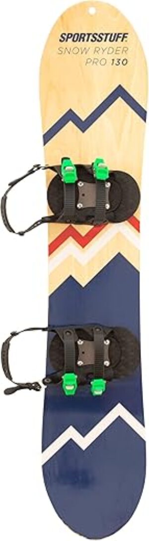 SportsStuff Snow Ryder Hardwood Beginner's Snowboard