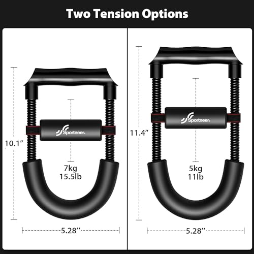 Sportneer Wrist Strengthener Forearm Exerciser With Adjustable Tension - Image 2