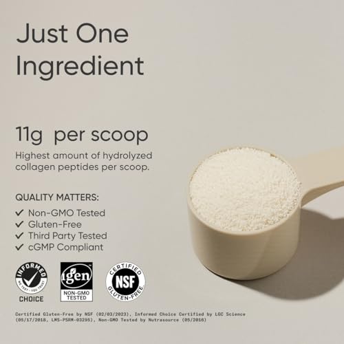 Sports Research Collagen Peptides Hydrolyzed Protein Supplement - Image 5