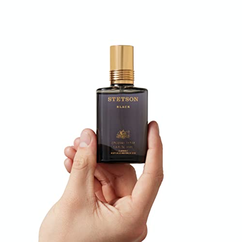 Stetson Black Cologne For Men - Woody, Dark, Spicy Scent - Image 3