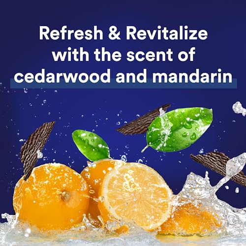 Suave Men Moisturizing Body & Face Wash, Cedarwood Mandarin Scent - Image 3