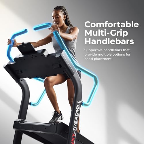 Sunny Health & Fitness Premium Heavy-Duty Incline Decline Treadmill - Image 5