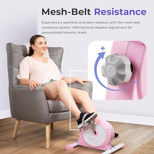 Sunny Health & Fitness Smart Exercise Bike & Under Desk Pedal Exerciser - Image 5