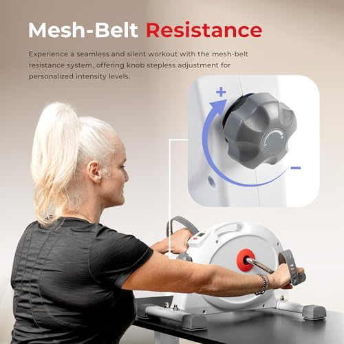 Sunny Health & Fitness Smart Exercise Bike & Under Desk Pedal Exerciser - Image 5