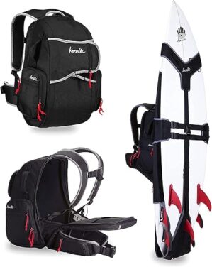Koraloc Surf Backpack – Hands Free Surfboard Bag