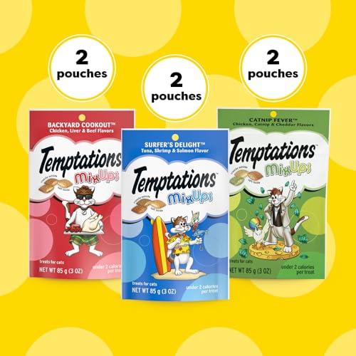 Temptations MixUps Variety Pack Cat Treats, 3-oz - Image 2