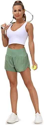 THE GYM PEOPLE High Waisted Quick Dry Workout Shorts - Image 4