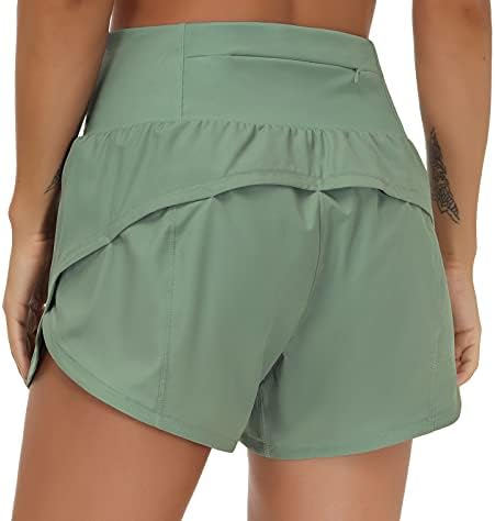 THE GYM PEOPLE High Waisted Quick Dry Workout Shorts - Image 2