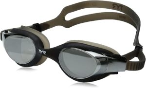 TYR The product title “TYR Vesi Mirrored Goggles” is already within the 4-7 words limit, so no shortening is necessary