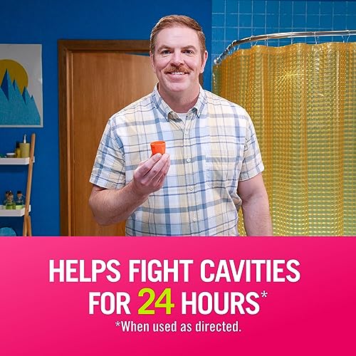TheraBreath Anticavity Fluoride Mouthwash, Sparkle Mint - Image 3